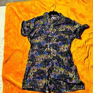 Satin romper